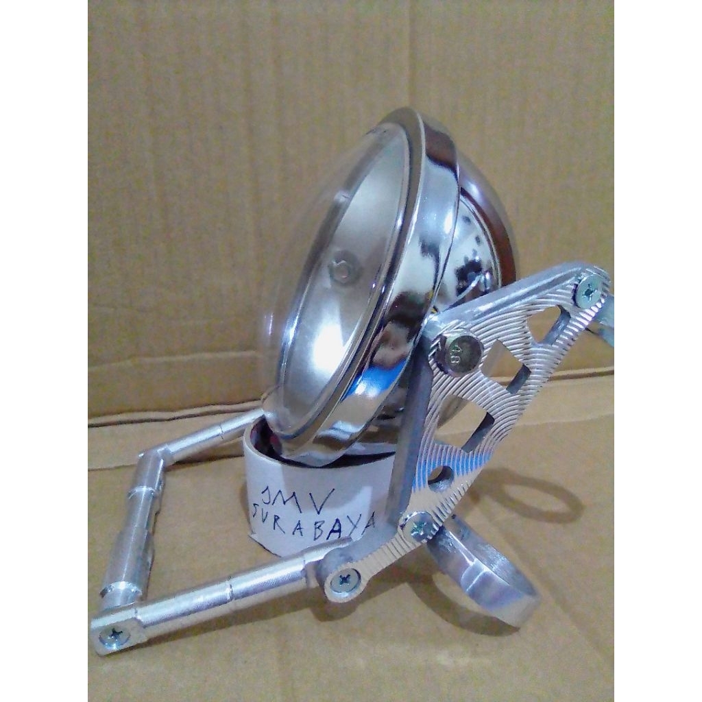 Batok Lampu L2g Set Kaca Mika + Kupingan Plat Nomer PNP Daymaker 5,75 inch