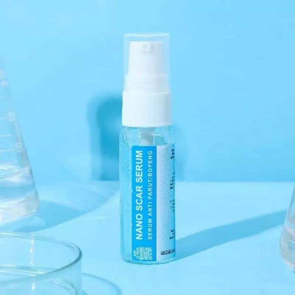 SERUM BOPENG Mencerahkan wajah || NANOSCAR SPECTRUM WHITE || Serum bekas jerawat