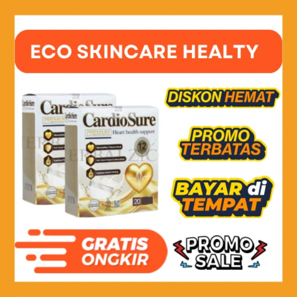 

2 BOX CARDIOSURE SUSU BUBUK HERBAL ALAMI BPOM MENSTABILKAN TEKANAN DARAH