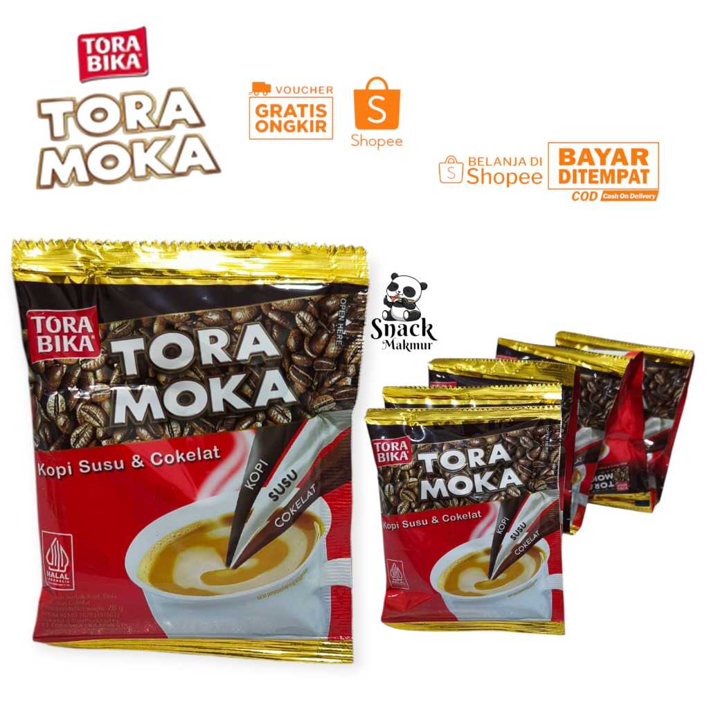 

TORA BIKA MOKA KOPI SUSU COKLAT HARGA 1 RENCENG 10 PCS