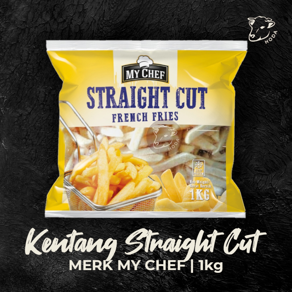 

My Chef Straight Cut French Fries | Kentang Goreng Straight | 1kg
