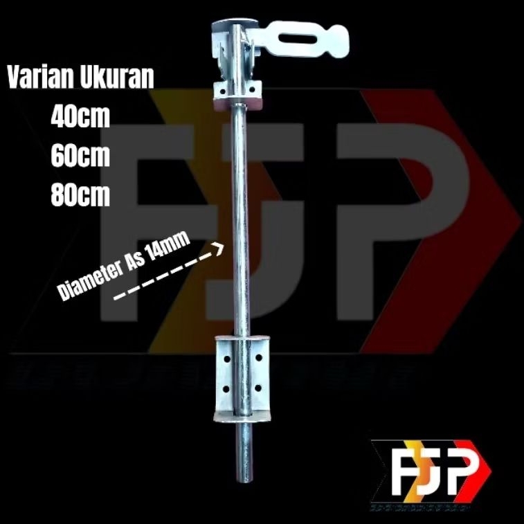 Grendel Slot Polos Grendel Pintu Garasi Pintu Gebyog Pintu Sliding | Grendel Pintu Sliding Pagar Bes