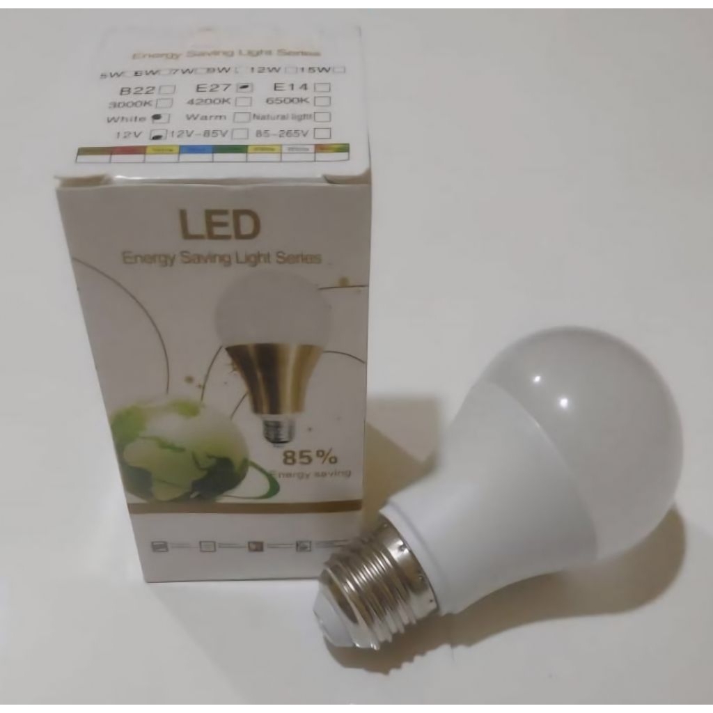 Lampu LED DC 12v 5 watt