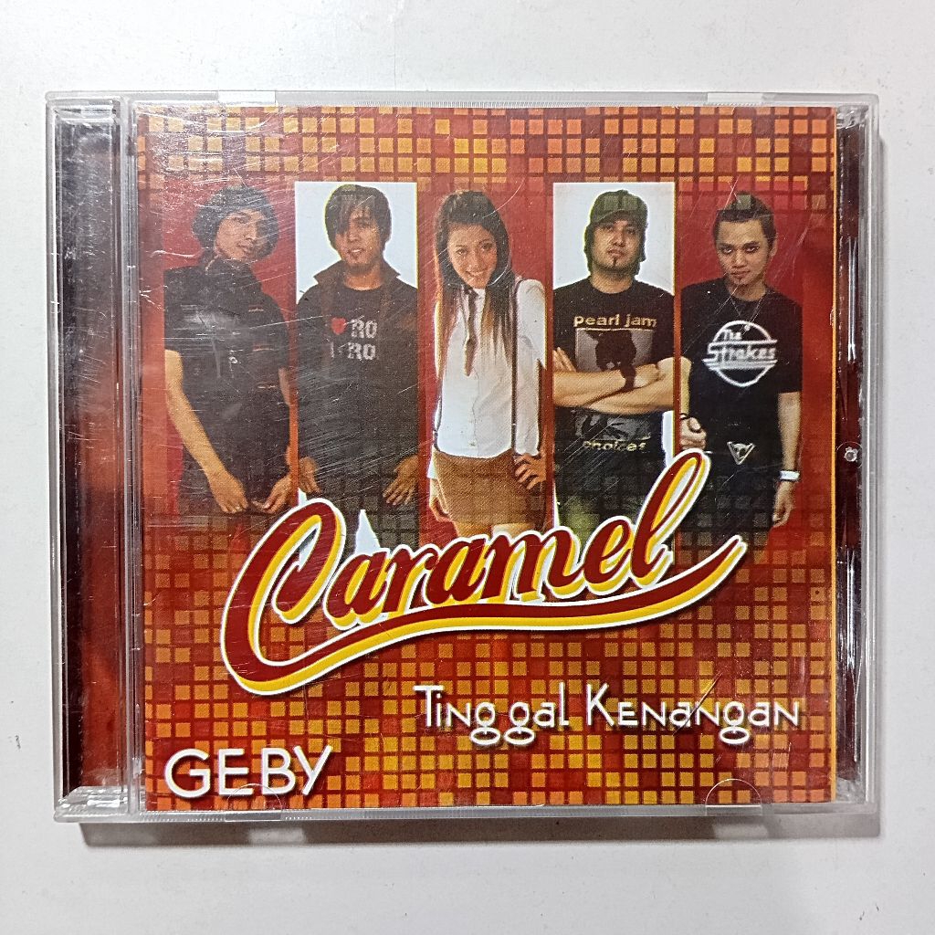 Cd Caramel Geby Tinggal Kenangan