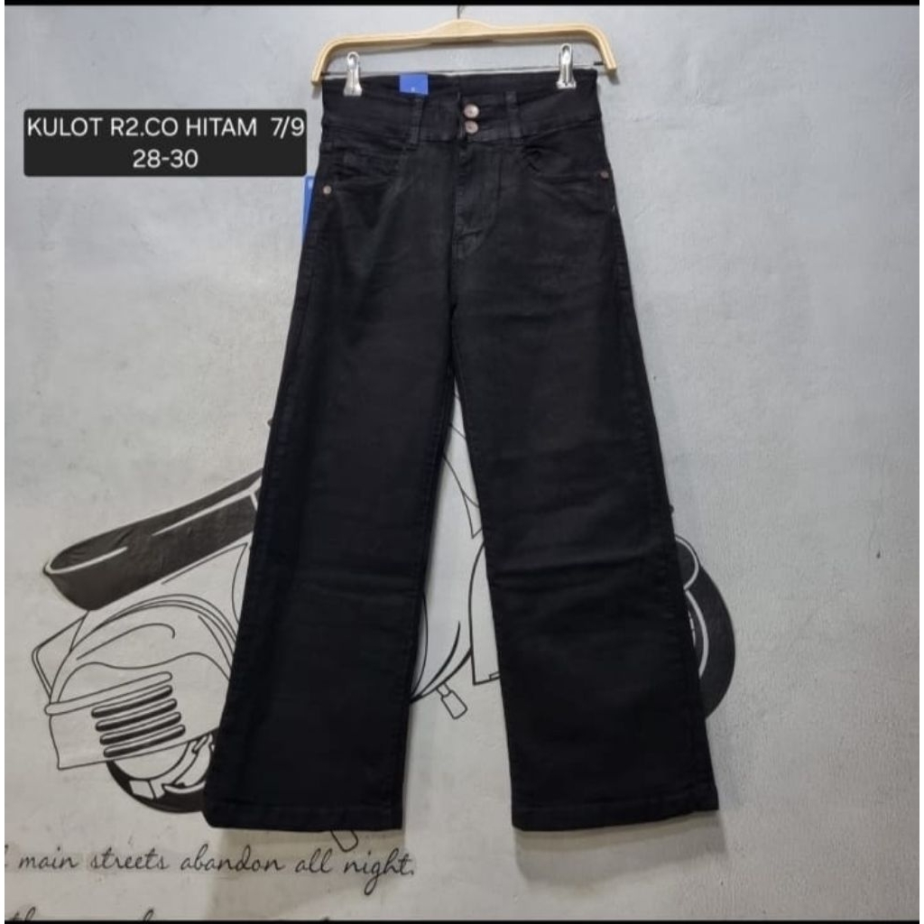 NEW CELANA JEANS KULOT MISS2000 PREMIUM / KULOT JEANS WANITA 7/9 GET IT  Sz 28-34
