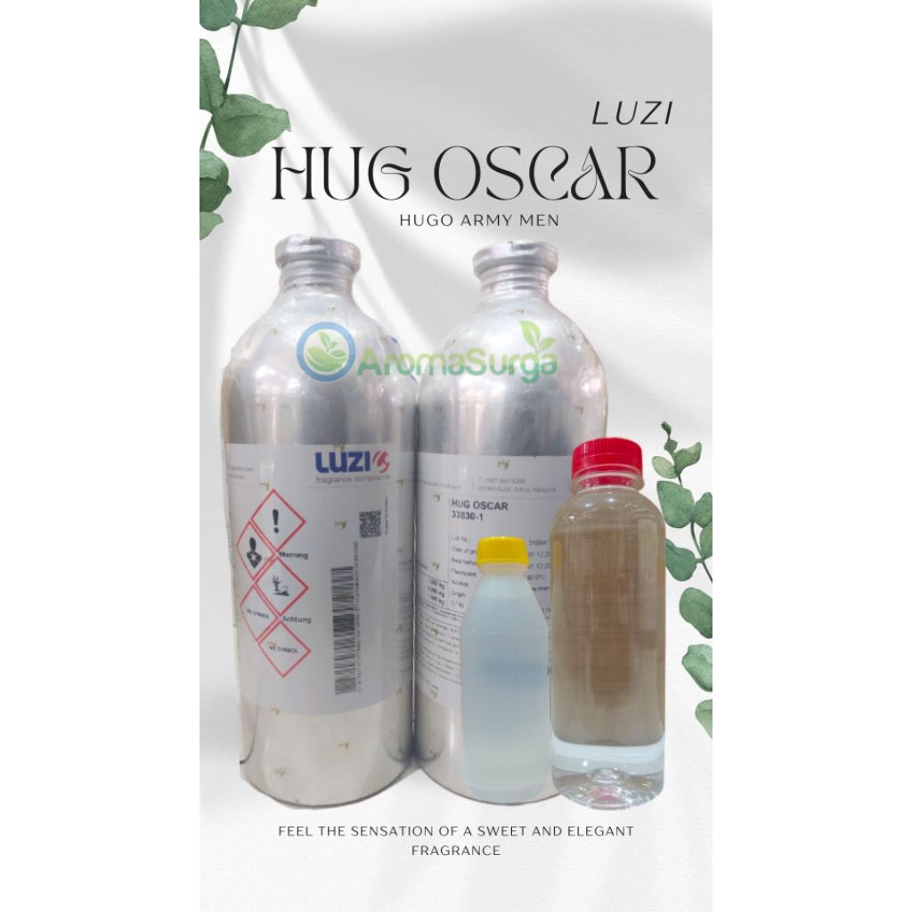 HUGO OSCAR LUZI | BIBIT PARFUM ASLI & TAHAN LAMA