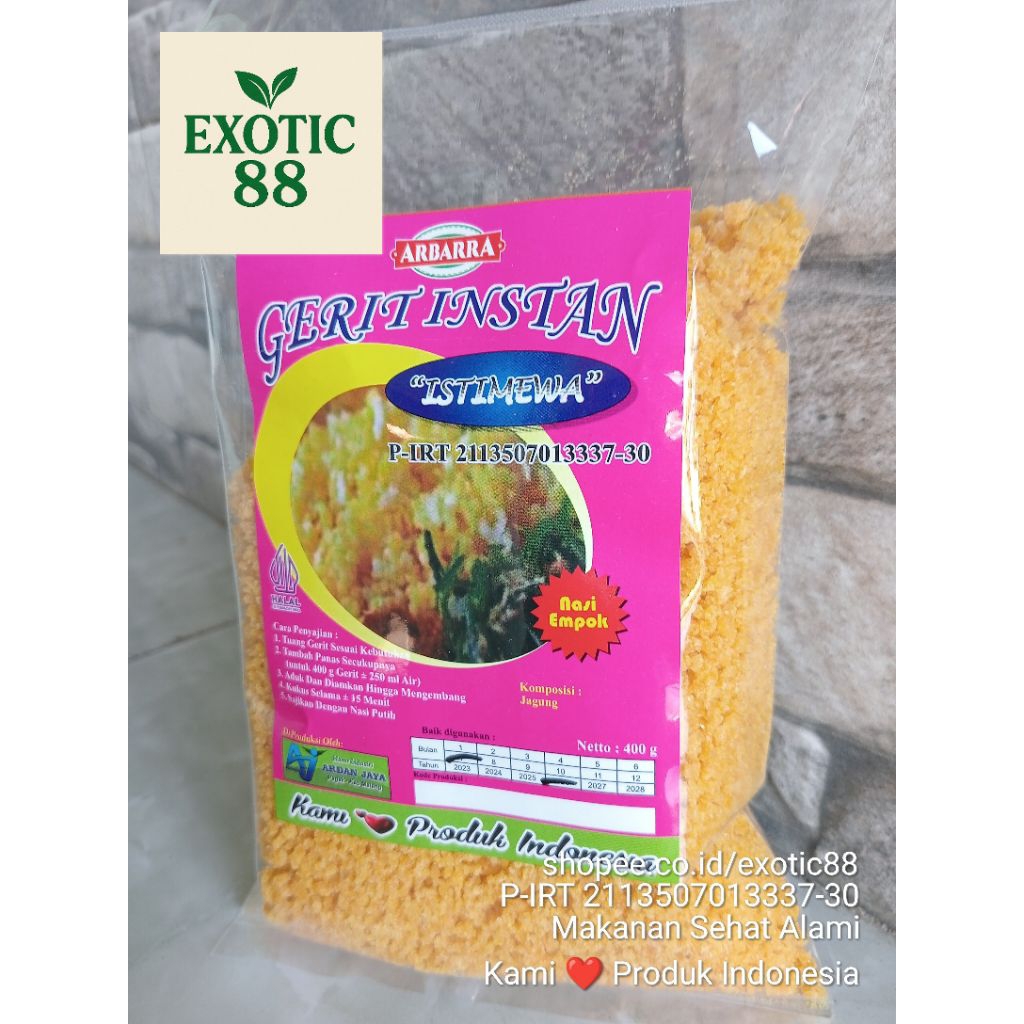 

Nasi Ampok, Empok, Gerit