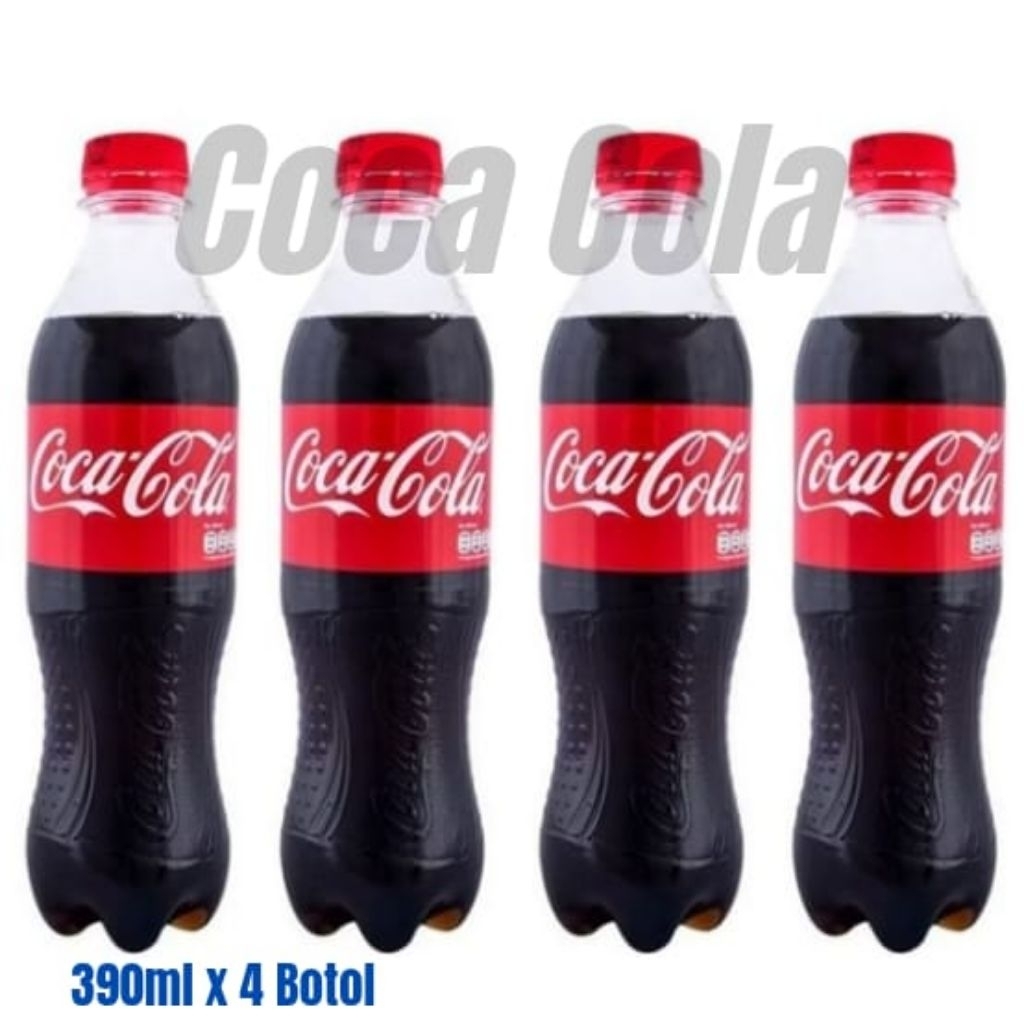 

COCA COLA 390ml x 4 botol