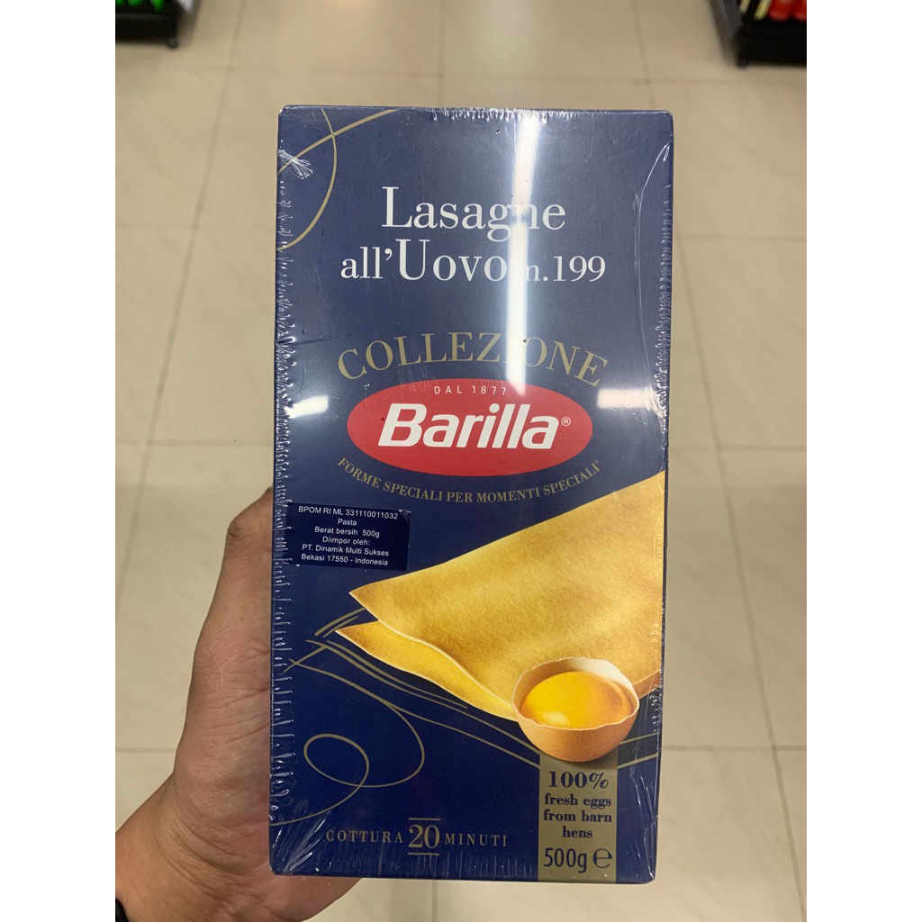 

Barilla Pasta – Lasagna, Fusilli No.98, Farfalle, Rigatoni, Penne Rigate (500gr)