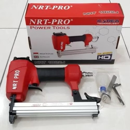 

Mesin Staples Paku Tembak Air Nailer Paku U Nrt Pro 1022J