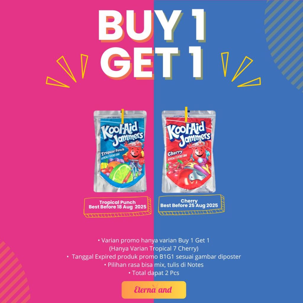 

Kool Aid Jammers - Minuman Kool Aid