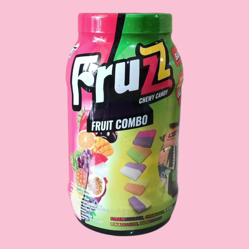 

Fruz Chewy Candy – Fruit Combo 200 pcs (500gr)