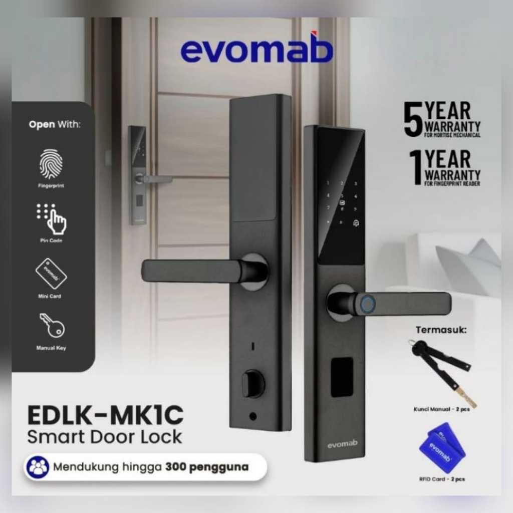 EVOMAB EDLK MK1C - DIGITAL LOCK / Handle Digital Modern