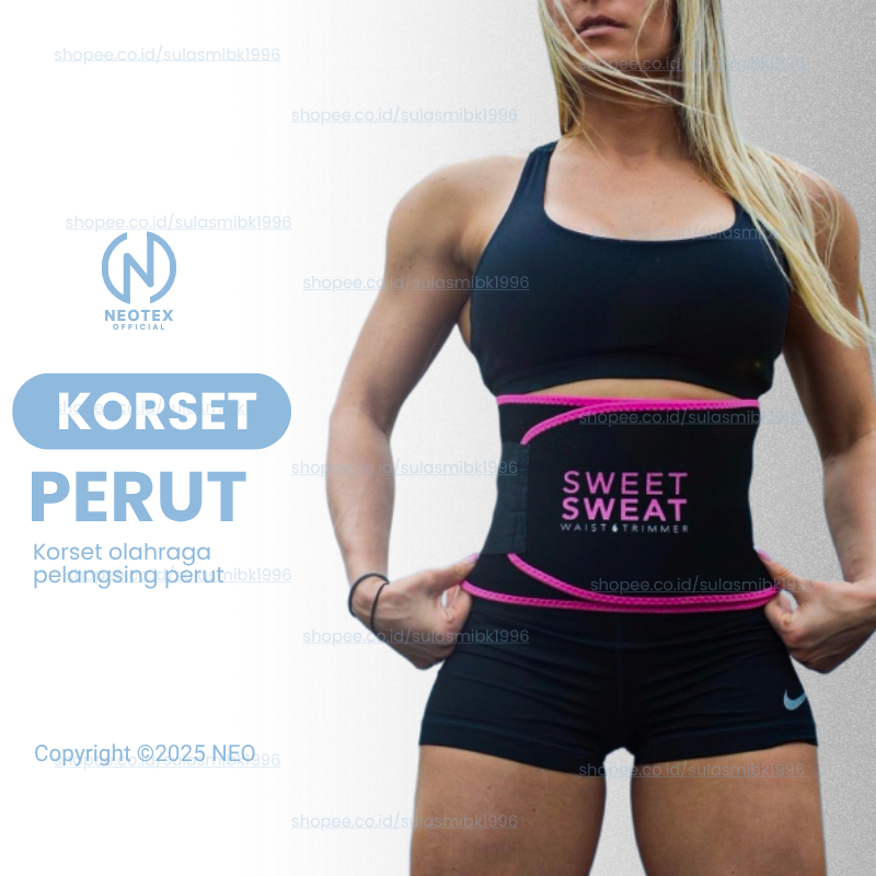 Sabuk Pelangsing Korset Perut Buncit Penghancur Lemak Perut Alat Pelangsing Korset Pembakar Lemak