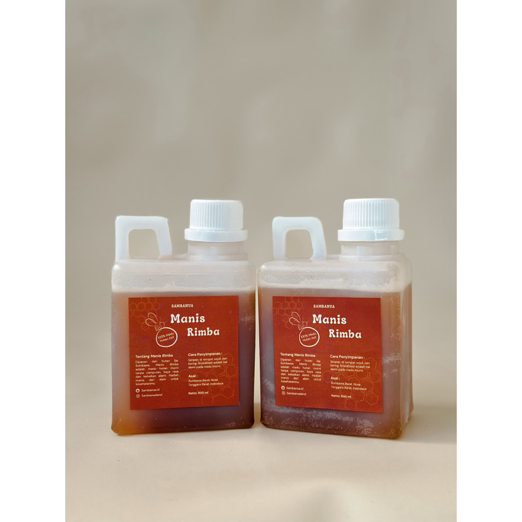 

Madu Hutan Sumbawa Murni 100% Ukuran 500ml