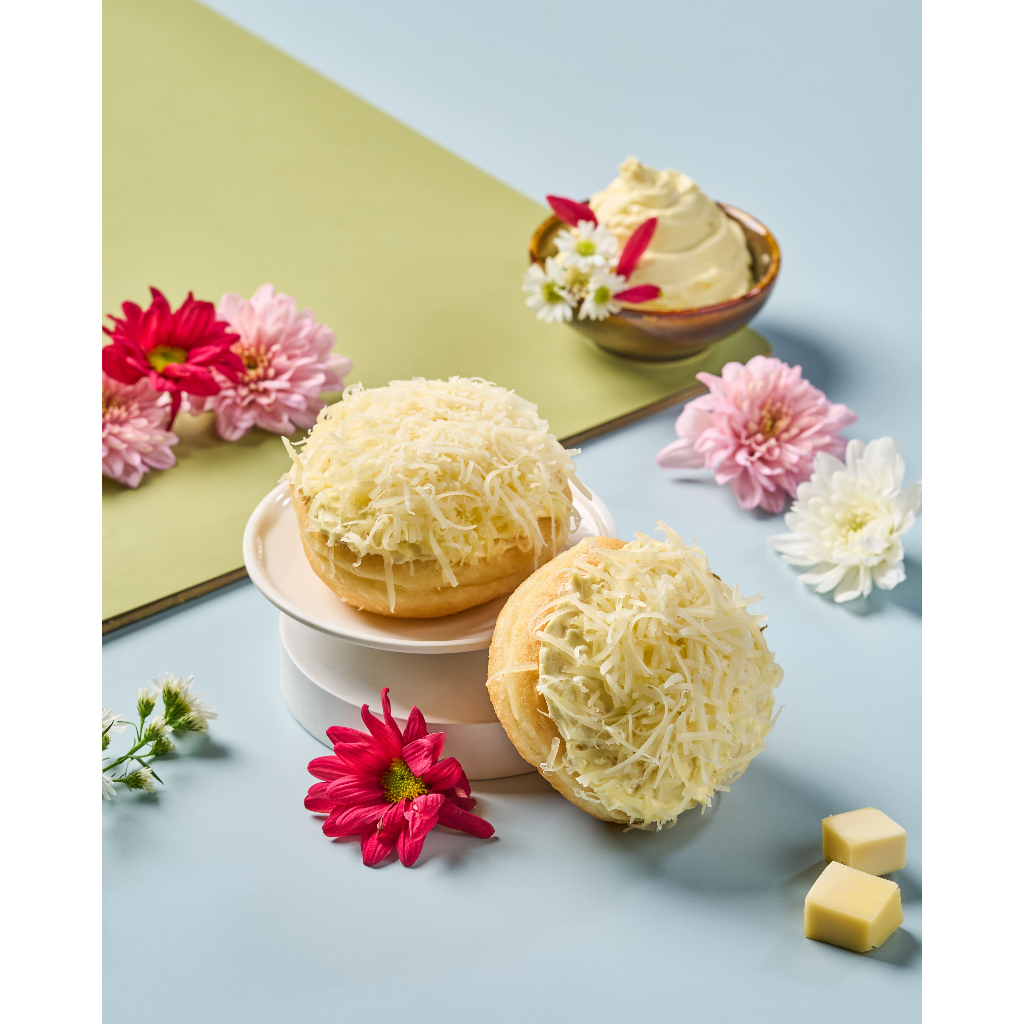 

DONAT KRIM KEJU/DOUBLE CREAM CHEESE