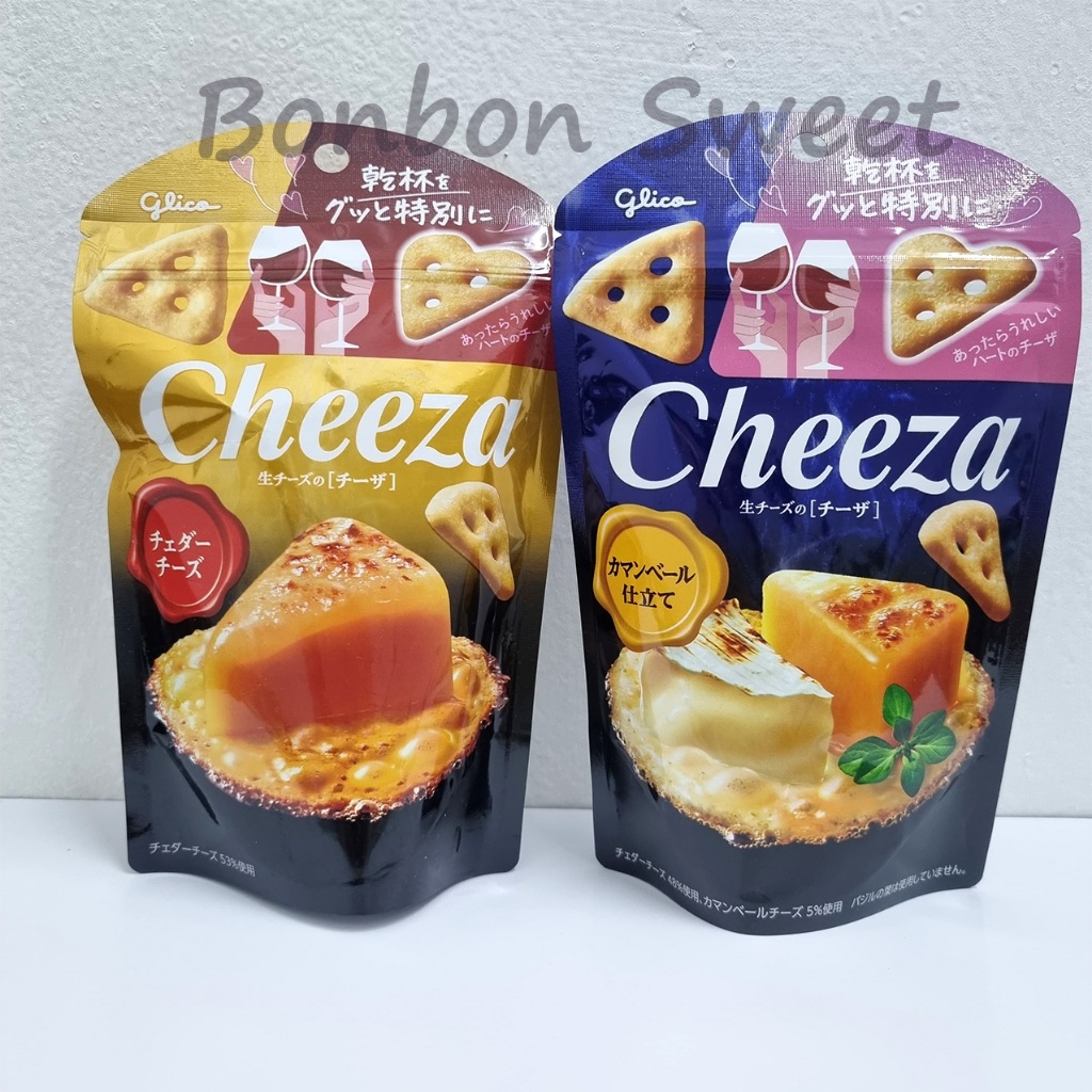 

Cheeza Cheddar Camembert Snack Cracker Keju Jepang