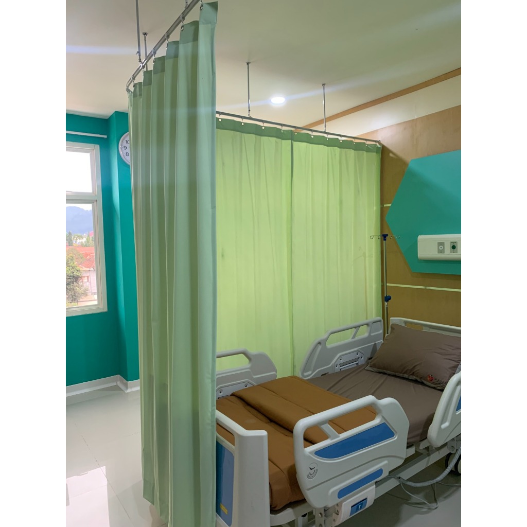 Kain Gorden/ Tirai Medis Full PVC Anti Darah