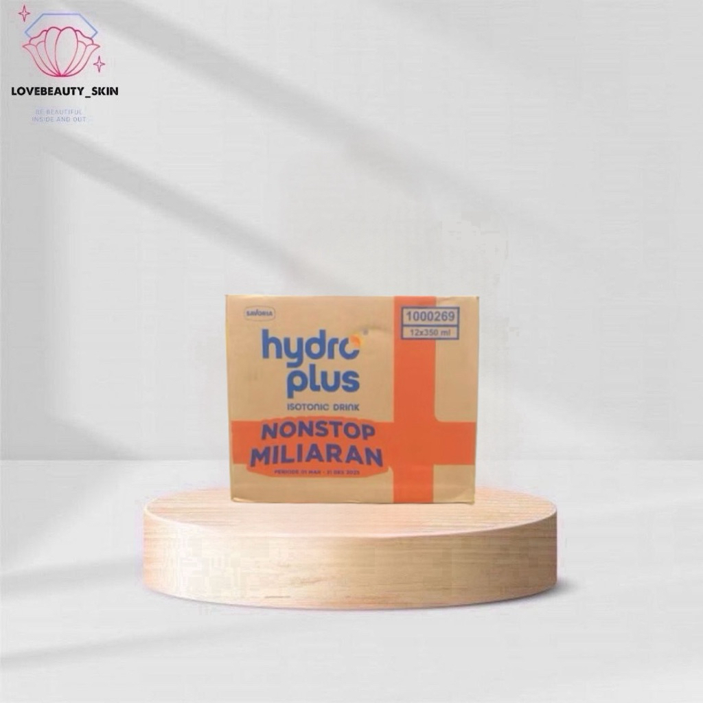 

[SEGEL] Hydroplus Isotonic Nonstop Miliaran 350ml - 1 Dus isi 12pc