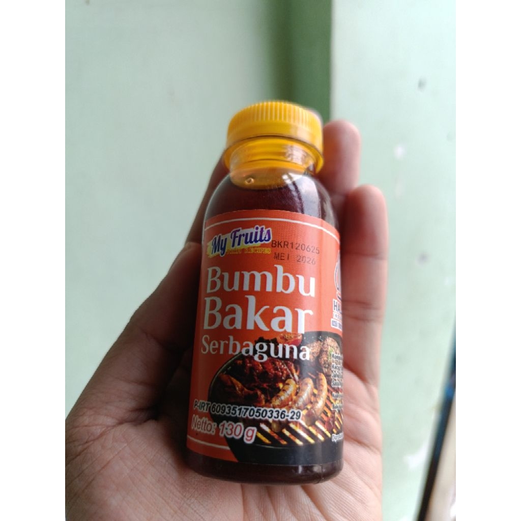 

Bumbu Bakar serbaguna my fruits 130 Gr