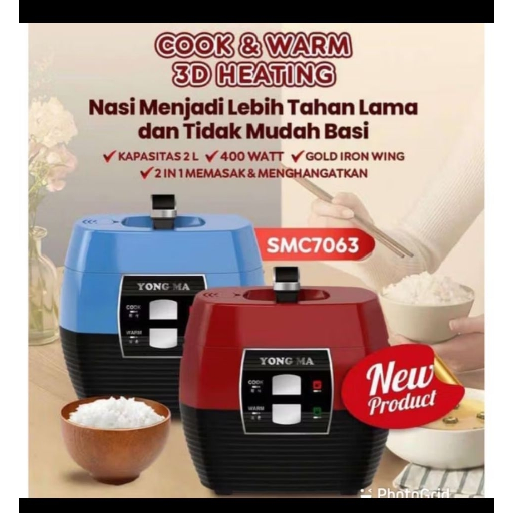 Yongma SMC7063 Magic Com 2L Eco Ceramic Wings