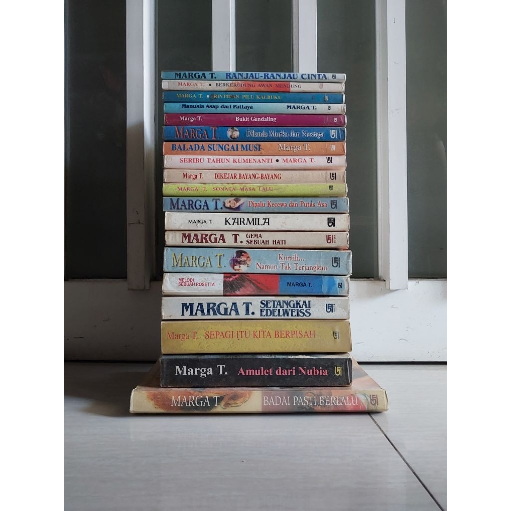 Novel Marga T (pilih judul baca deskripsi)