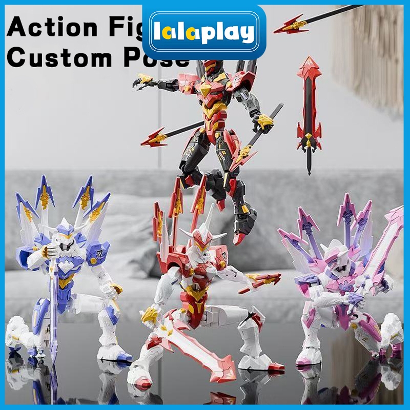 Mainan Dummy Action Figure Cool Mecha Multi Sendi Manekin Cetak 3D 13 Pergeseran Bentuk Bergerak