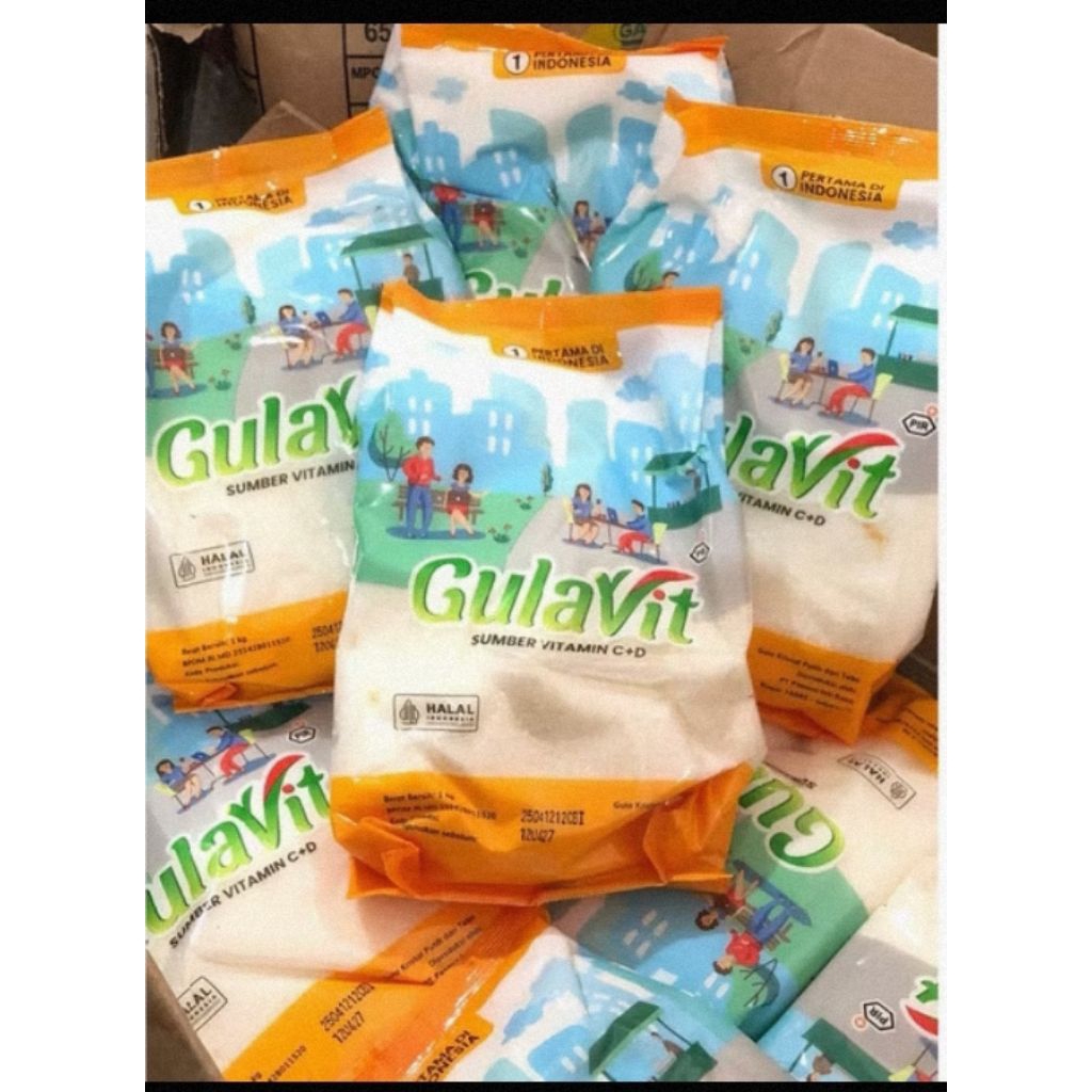 

gula pasir Gulavit / roseband 1 kg( random)