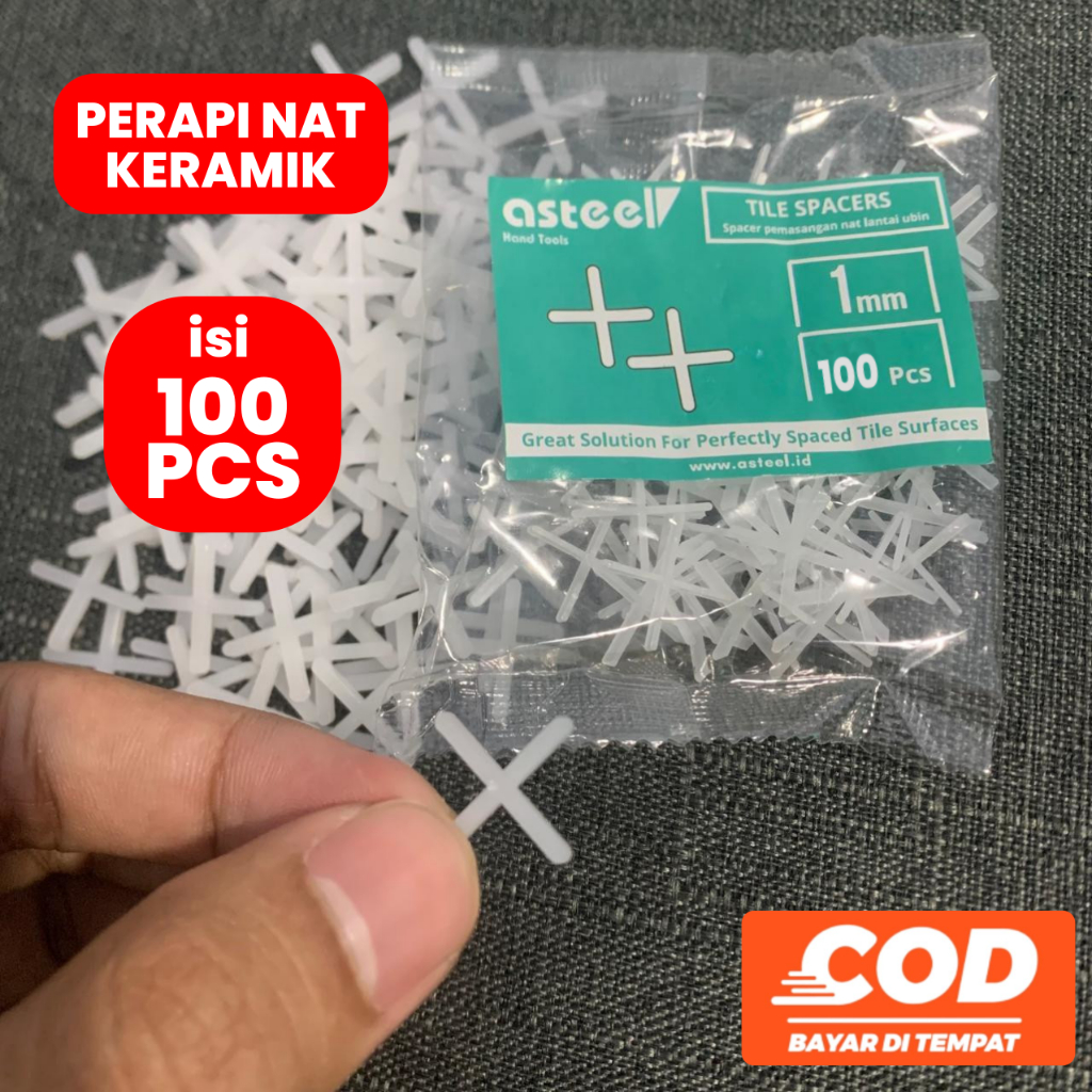 Spacer 1MM / Tile Spacer / T Cross / Nat Keramik / Nat Granit / Spacer Nat Keramik / Spacer Nat Gran