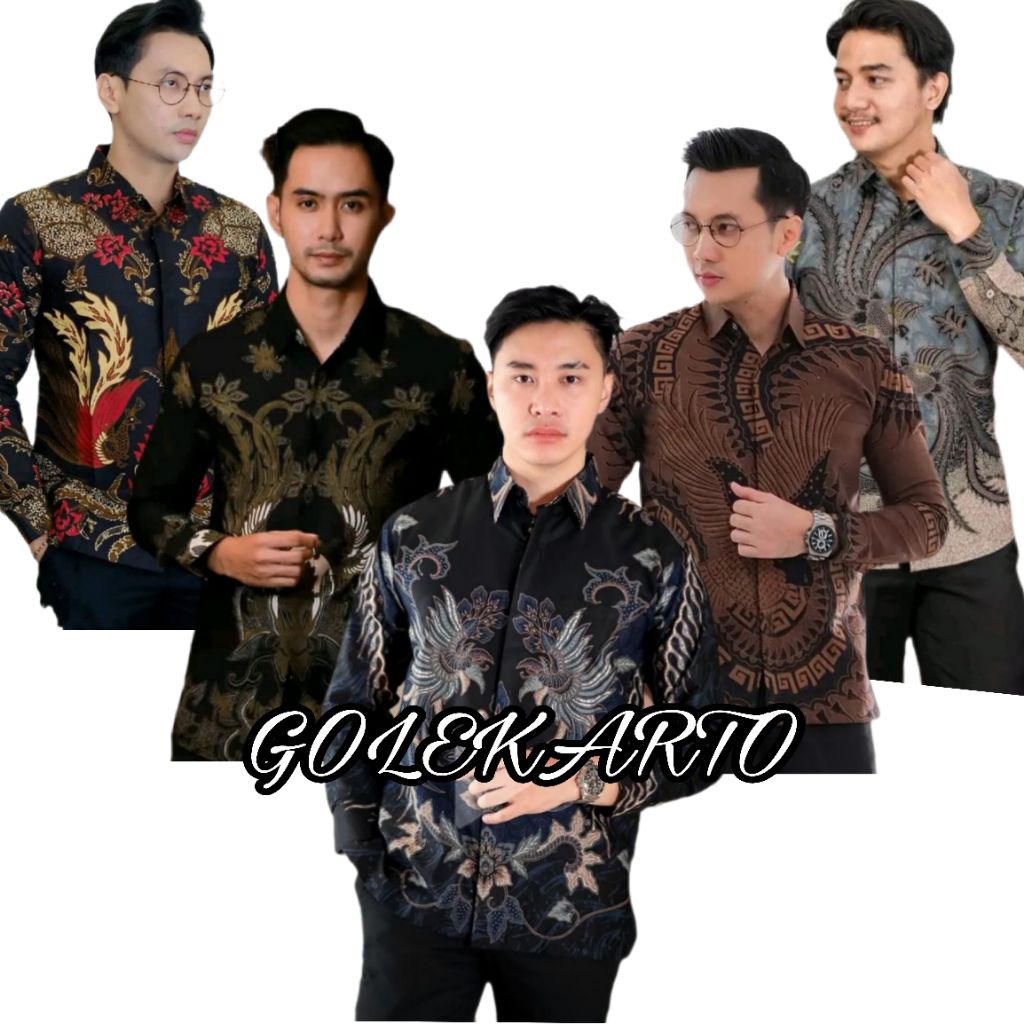 Kemeja pria terbaru 2026 atasan batik murah grosir