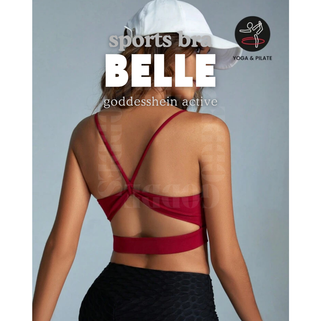 BELLE - goddesshein active | sports bra | Sports Bra Outdoor | Sports Bra Indoor | Pilates Sports Br