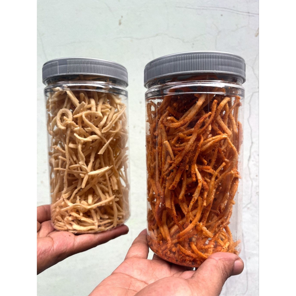 

sistik toples 1000ml extra pedas lazat gurih dan renyah bumbu tabur