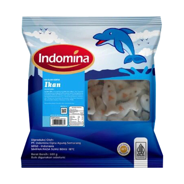 

Indomina Ikan Olahan Bentuk Ikan 500gr