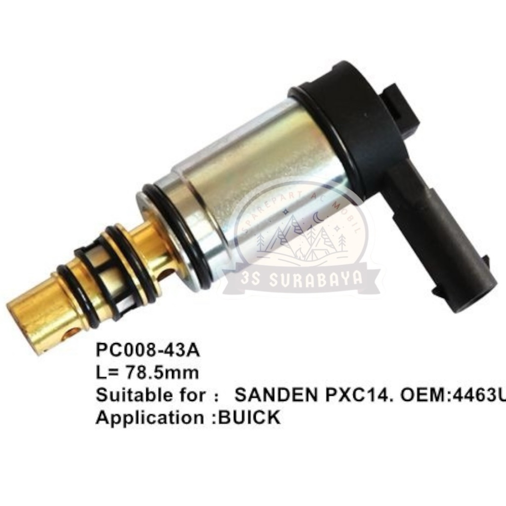Control Valve Buick Ac mobil Thermo Valve Sensor Selenoid Kompresor Kontrol Valve (Baru/New)