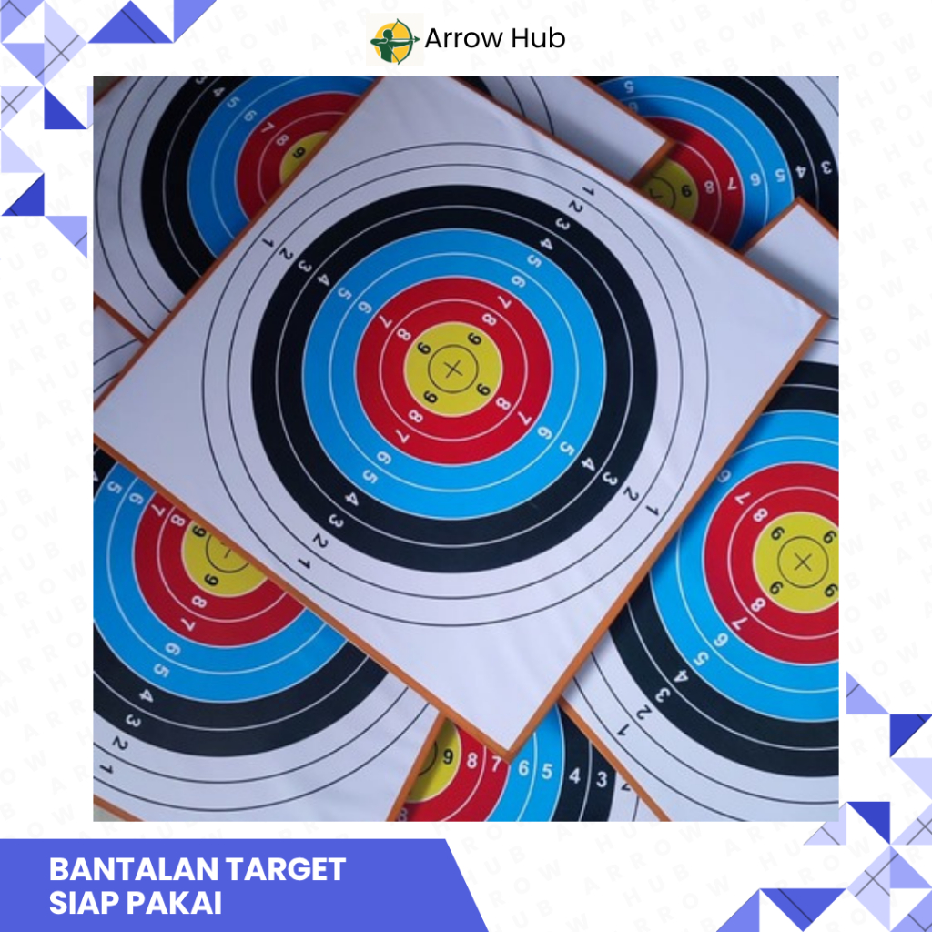 PROMO | BANTALAN TARGET PANAHAN 50X50 CM / Bantalan Target Panahan