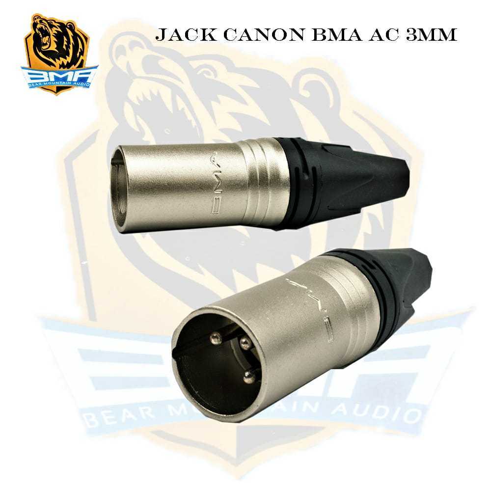 Jack Canon XLR BMA AC 3MM / Jack Canon BMA