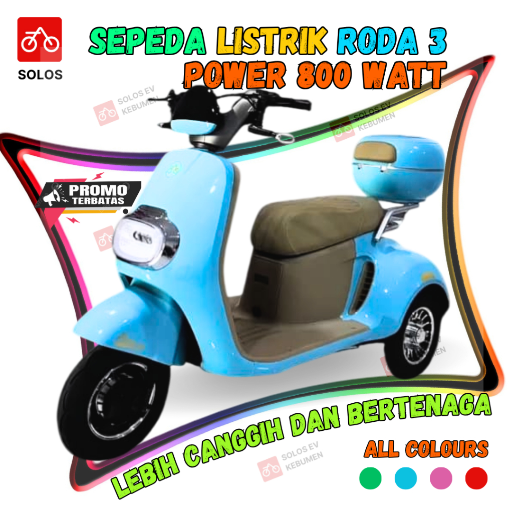 [ 100% GARANSI PALING DIMINATI ]SEPEDA LISTRIK RODA TIGA DEWASA DAN ANAK-ANAK|SEPEDA LISTRIK DINAMO 