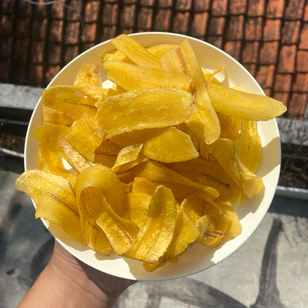 

BEST SELLER Keripik Pisang Asin Gurih Renyah