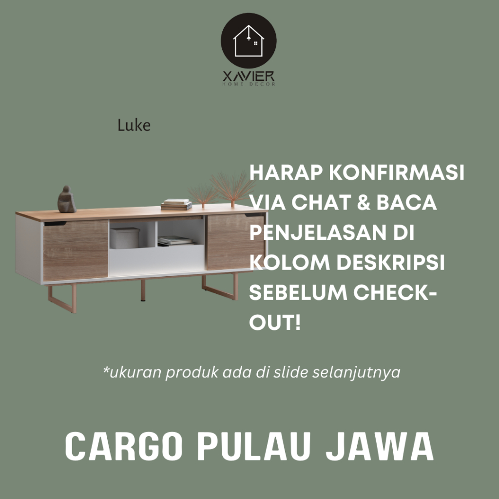 Xavier Home Decor LUKE - CARGO JAWA + BALI