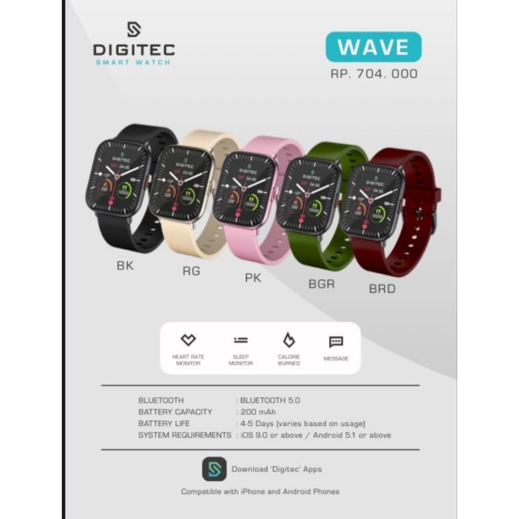 Digitec Smartwatch Wave