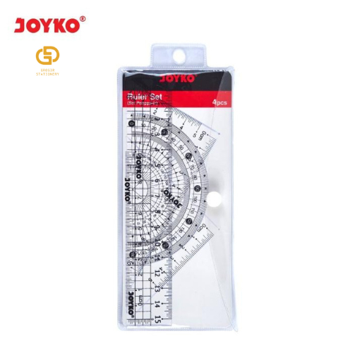 

Ruler Penggaris Joyko RL-PS2 1 Set 4 Pcs