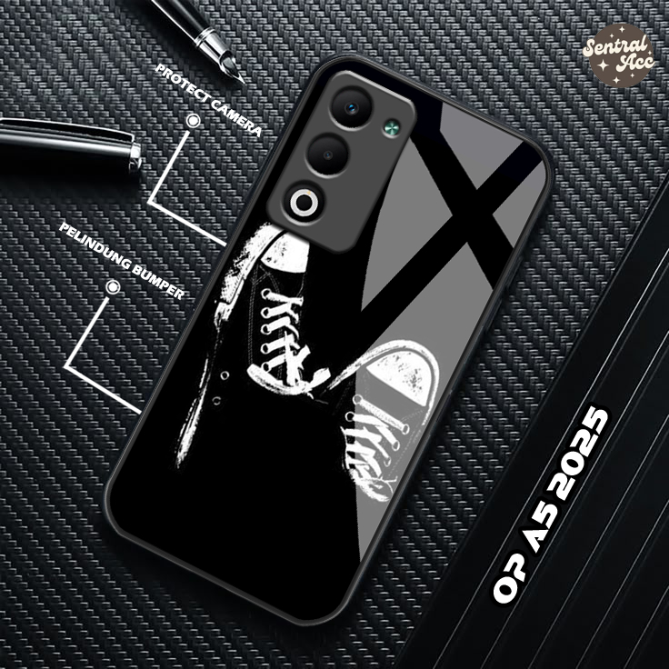 Case Kaca Oppo A5 2025 Case hp Oppo A5 2025 Casing Hp For Oppo A5 2025 Softcase Hp Untuk Oppo A5 202