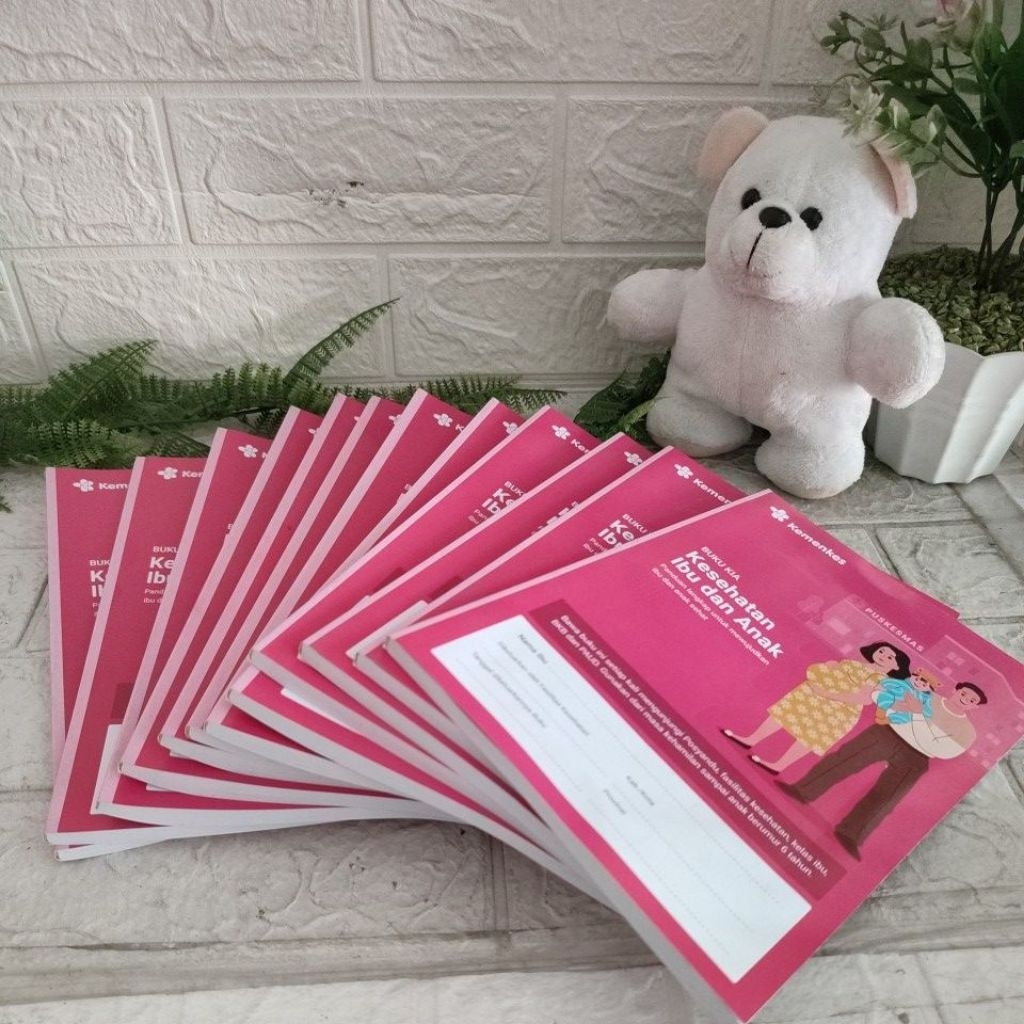 

PAKET 12 PC BUKU KIA PINK BINDING LEM FREE STIKER (KEMENKES)