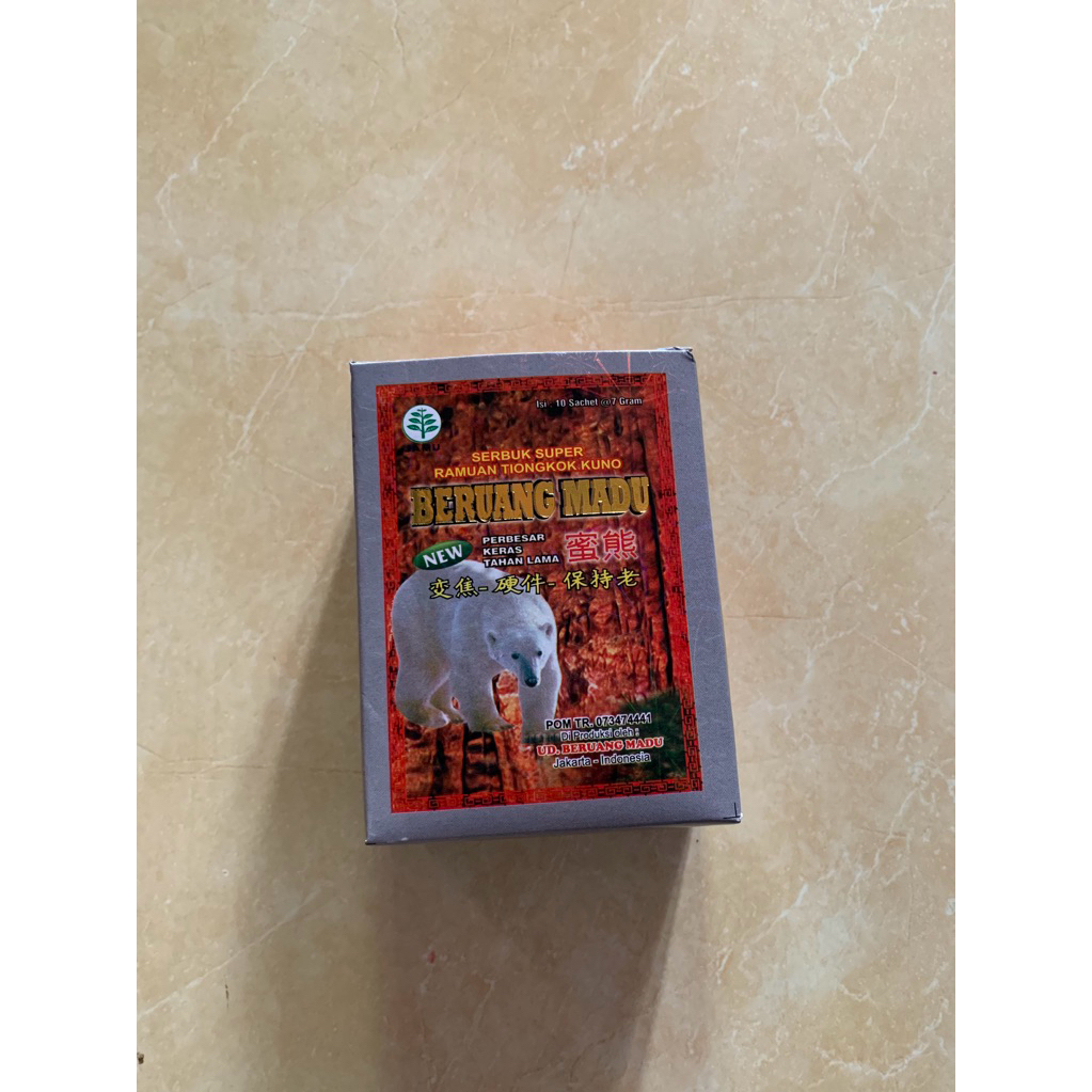 Beruang Madu Serbuk Ori