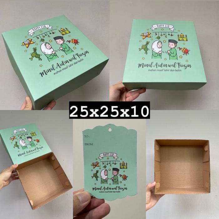 

Dus idul fitri lebaran silaturahmi new Free Tag ukuran 25x25x10