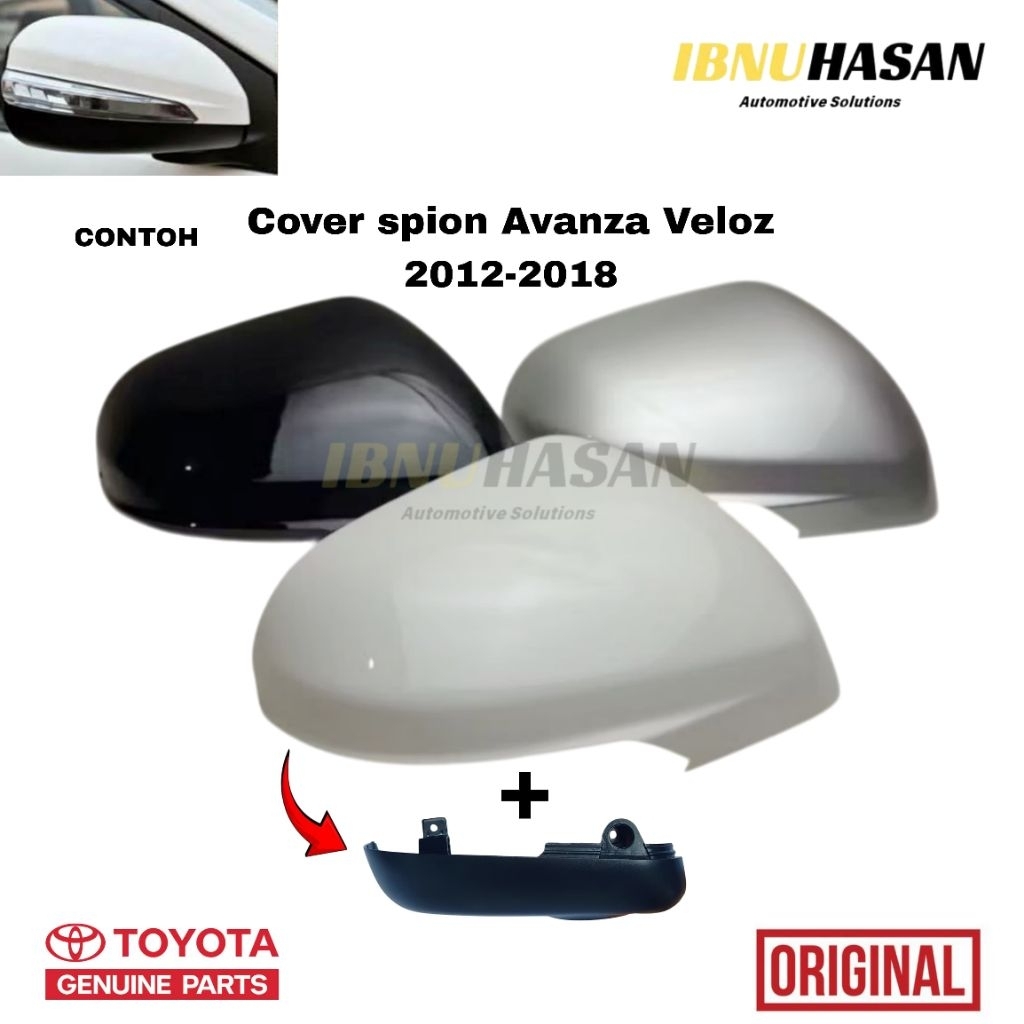 Cover Tutup Spion Avanza Veloz Original 2012 2013 2014 2015 2016 2017 2018 / tutup spion Avanza Velo