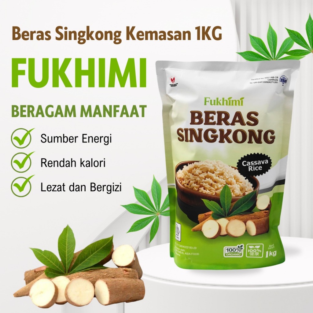 

BERAS SINGKONG Fukhimi Kemasan 1kg