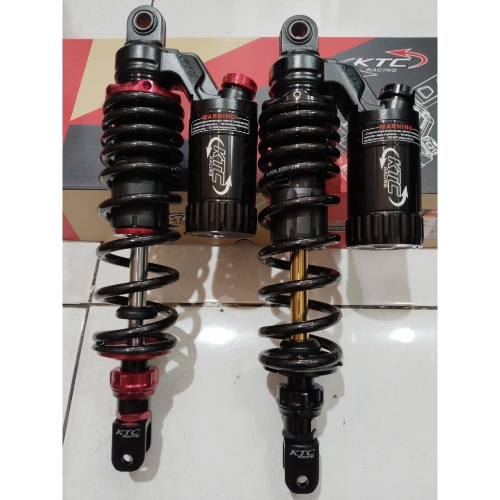 SHOCK KTC EXTREME ORIGINAL TABUNG ATAS KLICK REBOUND VARIO 160 UKURAN SHOCK 340MM SHOCKBREAKER KTC R