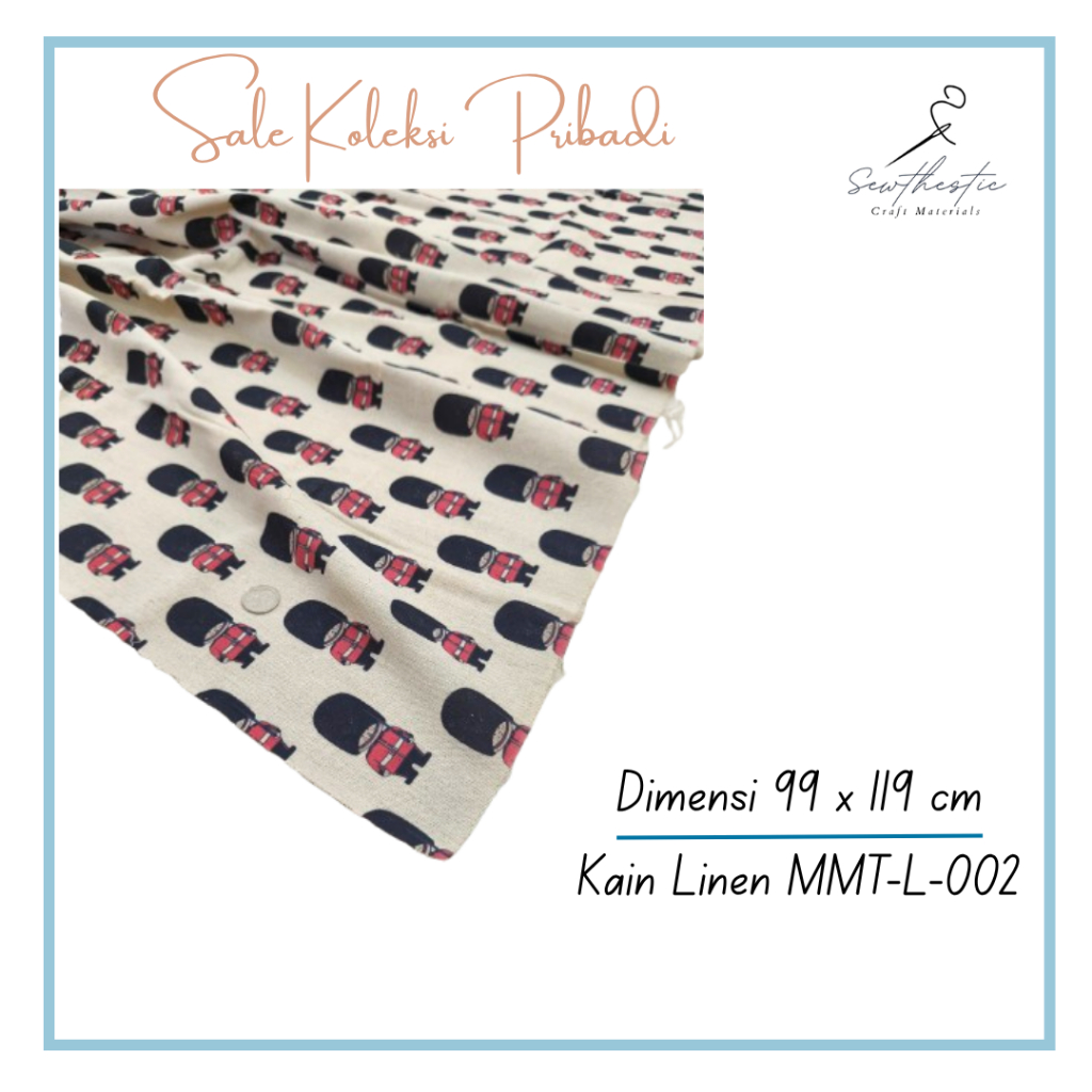 MMT-L-002 | Kain Linen | Dimensi 99x119 cm