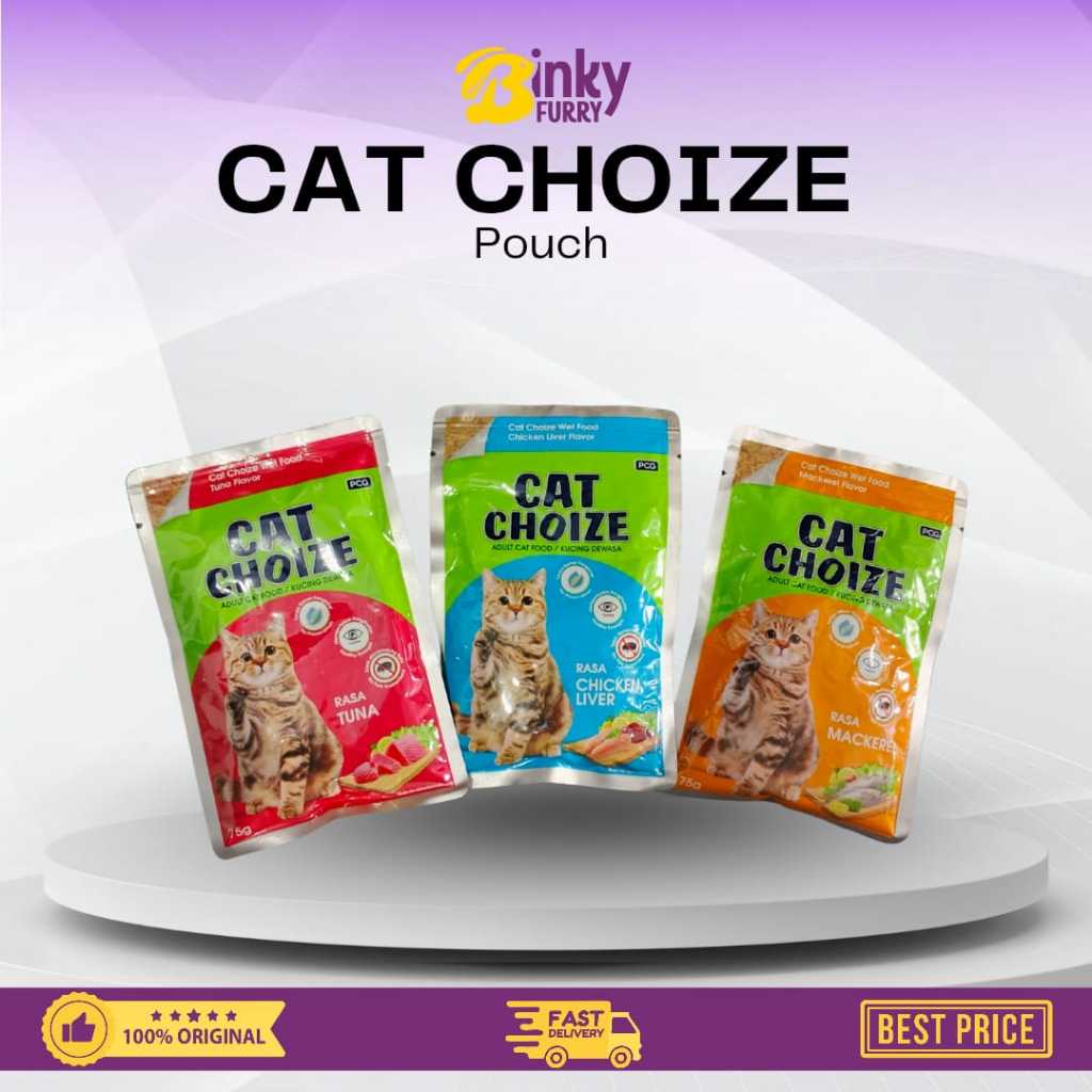 CAT CHOIZE CatFood Pouch 75gr / Wet Food